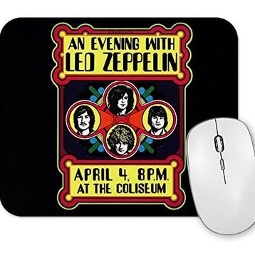 Baskı Dükkanı LED Zeppelin Banda Mouse Pad