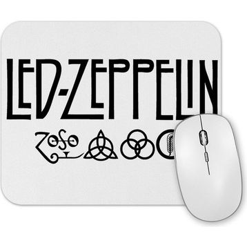 Baskı Dükkanı LED Zeppelin Deep Purple Mouse Pad