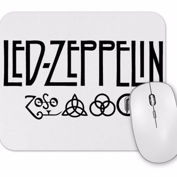 Baskı Dükkanı LED Zeppelin Deep Purple Mouse Pad