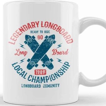Baskı Dükkanı Legendary Longboard Championship Kupa