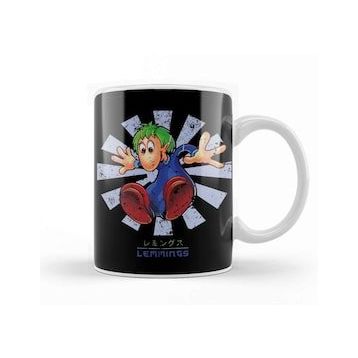 Baskı Dükkanı Lemmings Retro Japanese Kupa