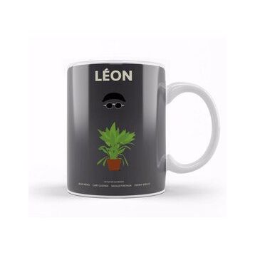 Baskı Dükkanı Leon Movie Silhouette Kupa