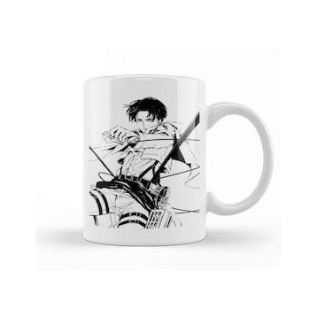 Baskı Dükkanı Levi Ackerman Captain Levi 01 Kupa