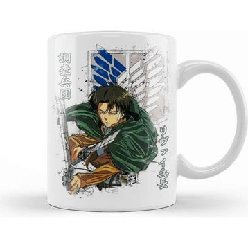 Baskı Dükkanı Levi Ackerman Captain Levi Kupa