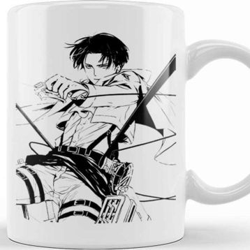 Baskı Dükkanı Levi Ackerman Captain Levi Kupa