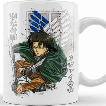 Baskı Dükkanı Levi Ackerman Captain Levi Kupa