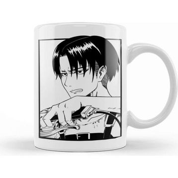 Baskı Dükkanı Levi Ackerman Manga Kupa
