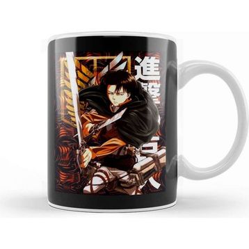 Baskı Dükkanı Levi Ackerman Titan Captian Kupa