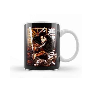 Baskı Dükkanı Levi Ackerman Titan Captian Kupa