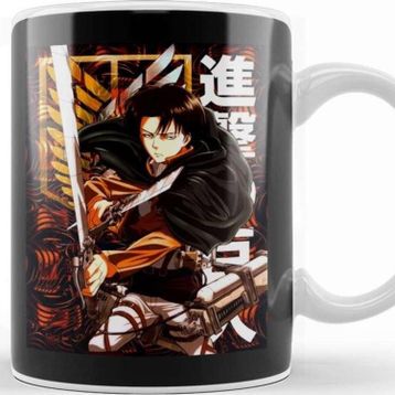 Baskı Dükkanı Levi Ackerman Titan Captian Kupa