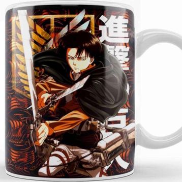 Baskı Dükkanı Levi Ackerman Titan Captian Kupa