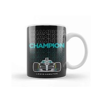 Baskı Dükkanı Lewis Hamilton Champion 01 Kupa