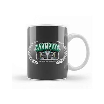Baskı Dükkanı Lewis Hamilton Champion Kupa