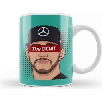 Baskı Dükkanı Lewis Hamilton Goat Kupa