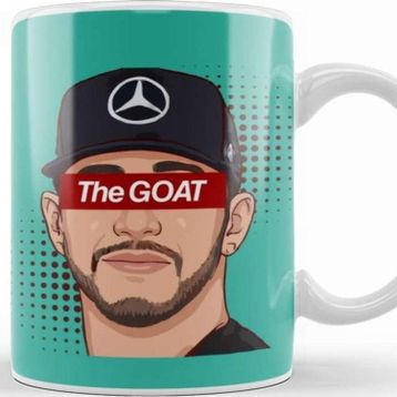 Baskı Dükkanı Lewis Hamilton Goat Kupa