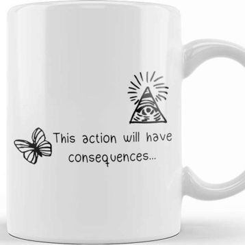 Baskı Dükkanı Life Is Strange This Actions Will Have Consequences Kupa