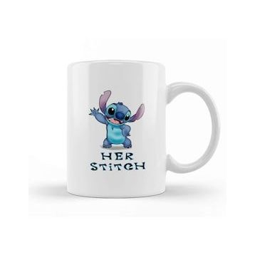 Baskı Dükkanı Lilo And Stitch Her Stitch Kupa