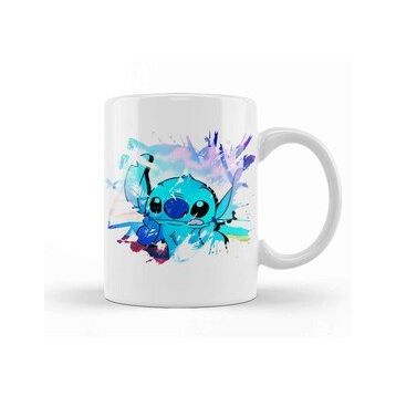 Baskı Dükkanı Lilo And Stitch Stitch Splash Paint Kupa