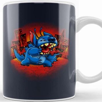 Baskı Dükkanı Lilo And Stitch Stitchzilla Kupa