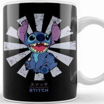 Baskı Dükkanı Lilo & Stich Retro Japanese Kupa