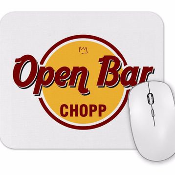 Baskı Dükkanı Lion Open Bar Hard Rock Mouse Pad