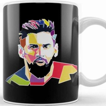Baskı Dükkanı Lionel Messi Art Kupa