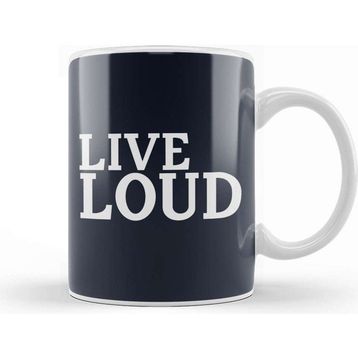 Baskı Dükkanı Live Loud Kupa