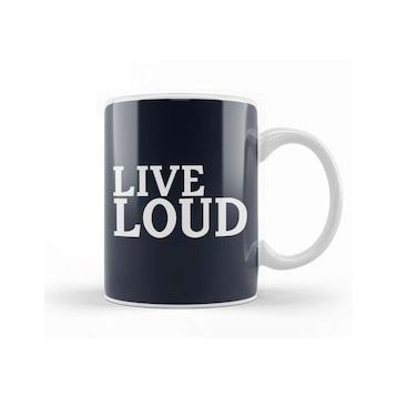Baskı Dükkanı Live Loud Kupa