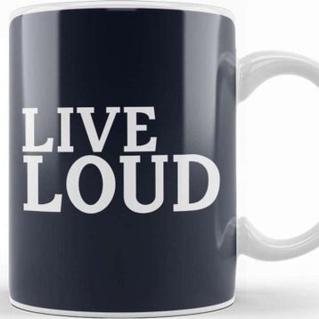Baskı Dükkanı Live Loud Kupa
