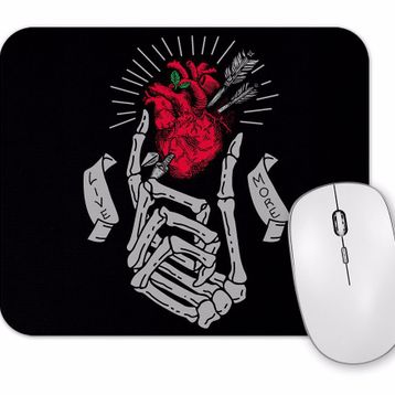 Baskı Dükkanı Live More Mouse Pad