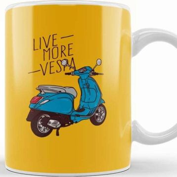 Baskı Dükkanı Live More Vespa Kupa
