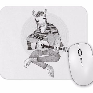 Baskı Dükkanı Llama Style Mouse Pad
