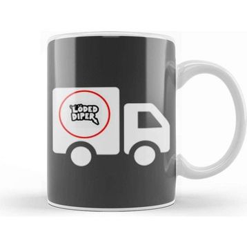 Baskı Dükkanı Loaded Diaper Logo Kupa