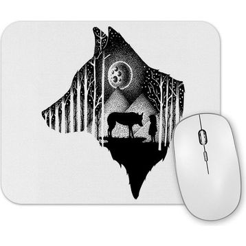 Baskı Dükkanı Lobo Natureza Mouse Pad
