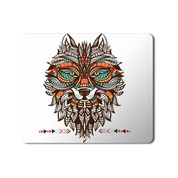 Baskı Dükkanı Lobo Tribal Mouse Pad