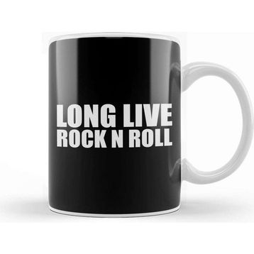 Baskı Dükkanı Long Live Rock N' Roll Kupa