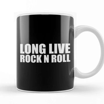 Baskı Dükkanı Long Live Rock N' Roll Kupa