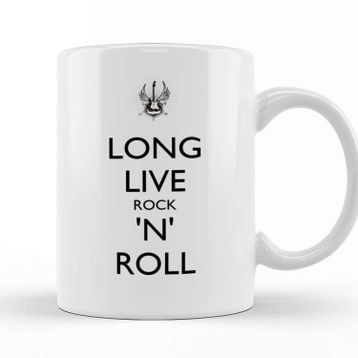Baskı Dükkanı Long Live Rock N' Roll Kupa