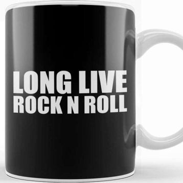 Baskı Dükkanı Long Live Rock N' Roll Kupa
