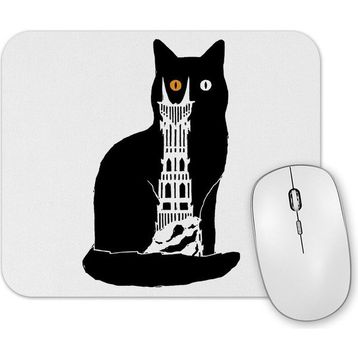 Baskı Dükkanı Lord of the Rings Kedi Mouse Pad