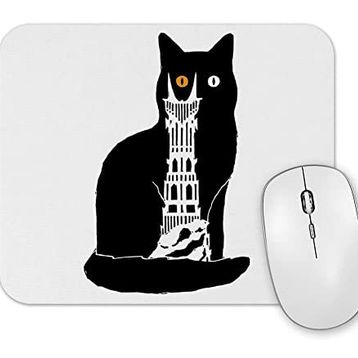 Baskı Dükkanı Lord of the Rings Kedi Mouse Pad