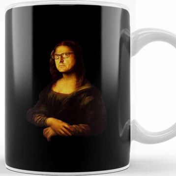 Baskı Dükkanı Louis Theroux Mona Lisa Kupa