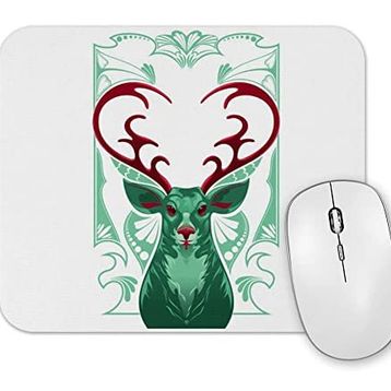 Baskı Dükkanı Love I Love You Deerly Mouse Pad