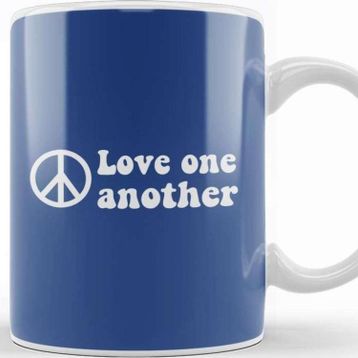 Baskı Dükkanı Love One Another Kupa