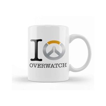 Baskı Dükkanı Love Overwatch Logo Kupa