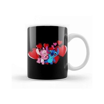 Baskı Dükkanı Love Stitch Kupa