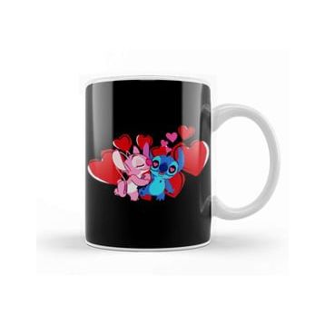 Baskı Dükkanı Love Stitch Kupa