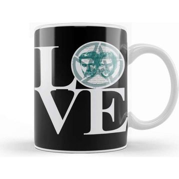 Baskı Dükkanı Love Supernatural Kupa