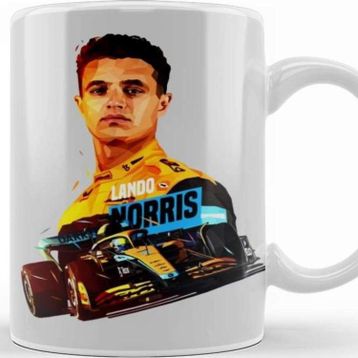 Baskı Dükkanı Low Poly Lando Norris Kupa