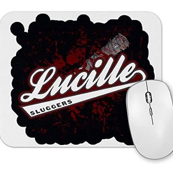 Baskı Dükkanı Lucille Sluggers Mouse Pad